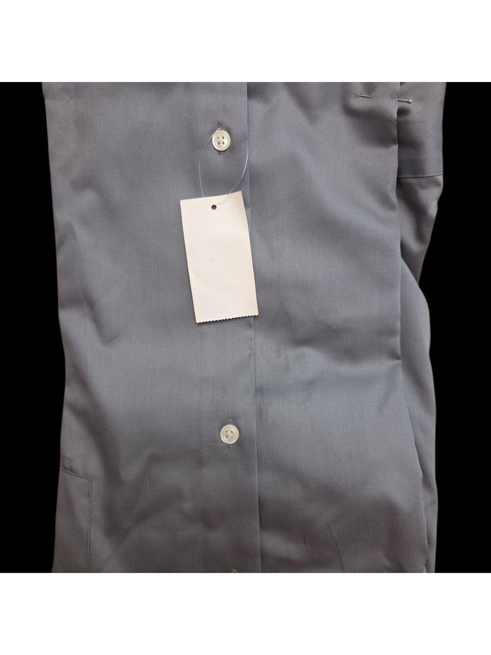 Men's Van Heusen Long Sleeve Button Down Dress Shirt Size 20/35/36 Tall - Picture 4 of 4